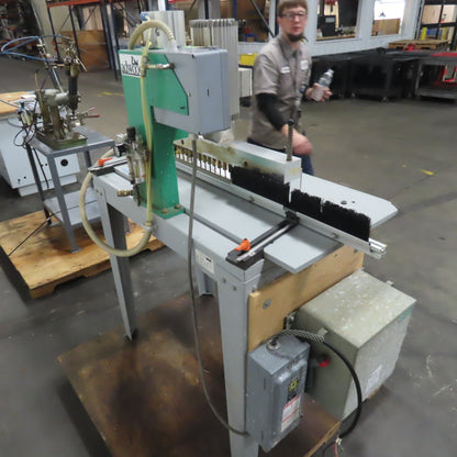 Detel MV-21P 3HP 21-Spindle Line Boring Drilling Machine 220V 3Ph