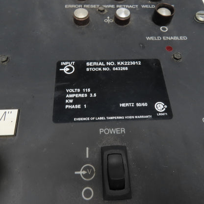 Miller 043268 Automatic M Microprocessor Weld Control 115V 1Ph 50/60Hz
