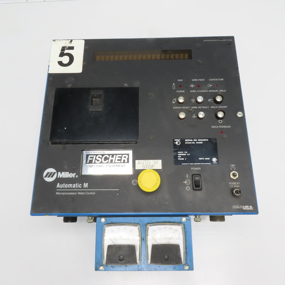 Miller 043268 Automatic M Microprocessor Weld Control 115V 1Ph 50/60Hz