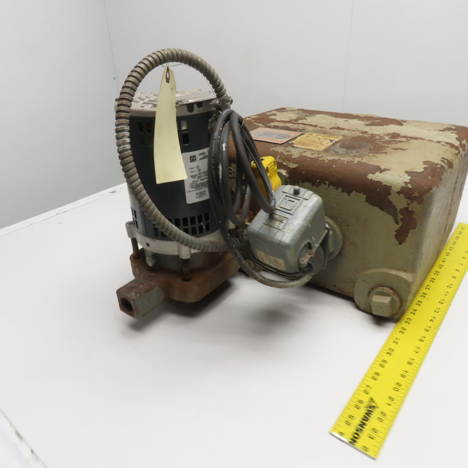Hoffman Watchman WC-6-20-B Condensate Pump Unit 1/3HP 1Ph 115V 20PSI 8GPM