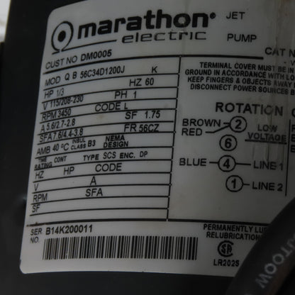 Hoffman Watchman WC-6-20-B Condensate Pump Unit 1/3HP 1Ph 115V 20PSI 8GPM