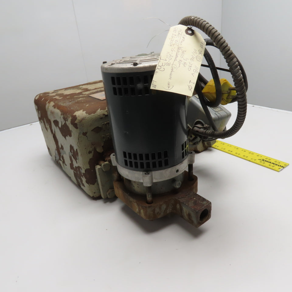 Hoffman Watchman WC-6-20-B Condensate Pump Unit 1/3HP 1Ph 115V 20PSI 8GPM