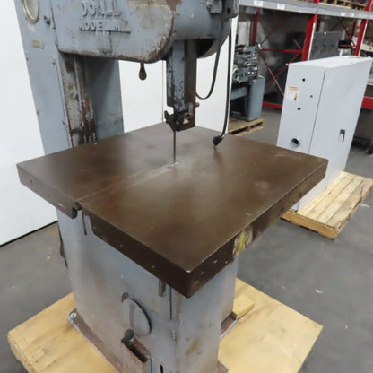 DoAll Model ML 16" Vertical Contour Band Saw With Job Selector 1HP 1Ph 115/230V