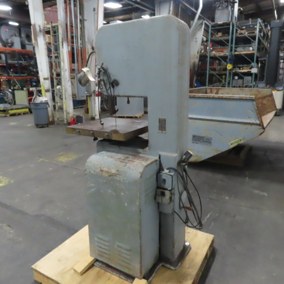 DoAll Model ML 16" Vertical Contour Band Saw With Job Selector 1HP 1Ph 115/230V