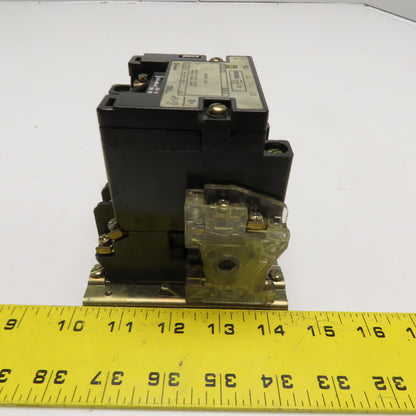 Square D 8736SC07S NEMA Size 1 Magnetic Contactor 120V Coil 3-Pole 3Ph