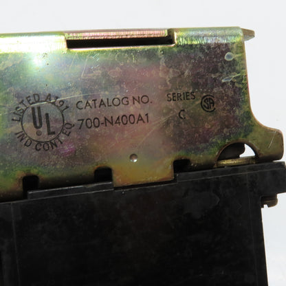 Allen-Bradley 700-N400A1 Industrial Control Relay 120V Coil 4-Pole