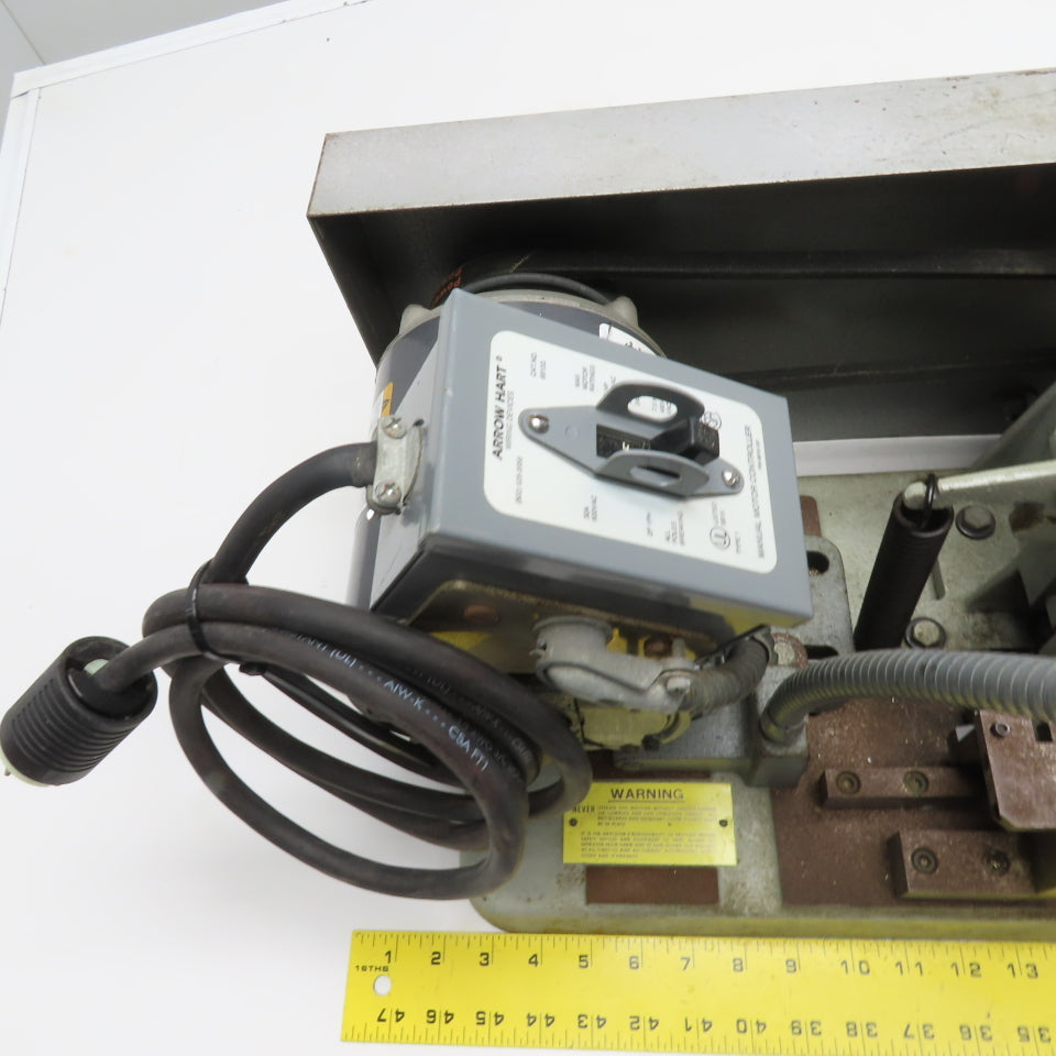 H. B. Rouse Co. Small Parts Milling Slot Cutting Plunge Cutter 1/2HP 115V 1Ph