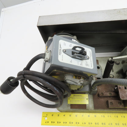 H. B. Rouse Co. Small Parts Milling Slot Cutting Plunge Cutter 1/2HP 115V 1Ph