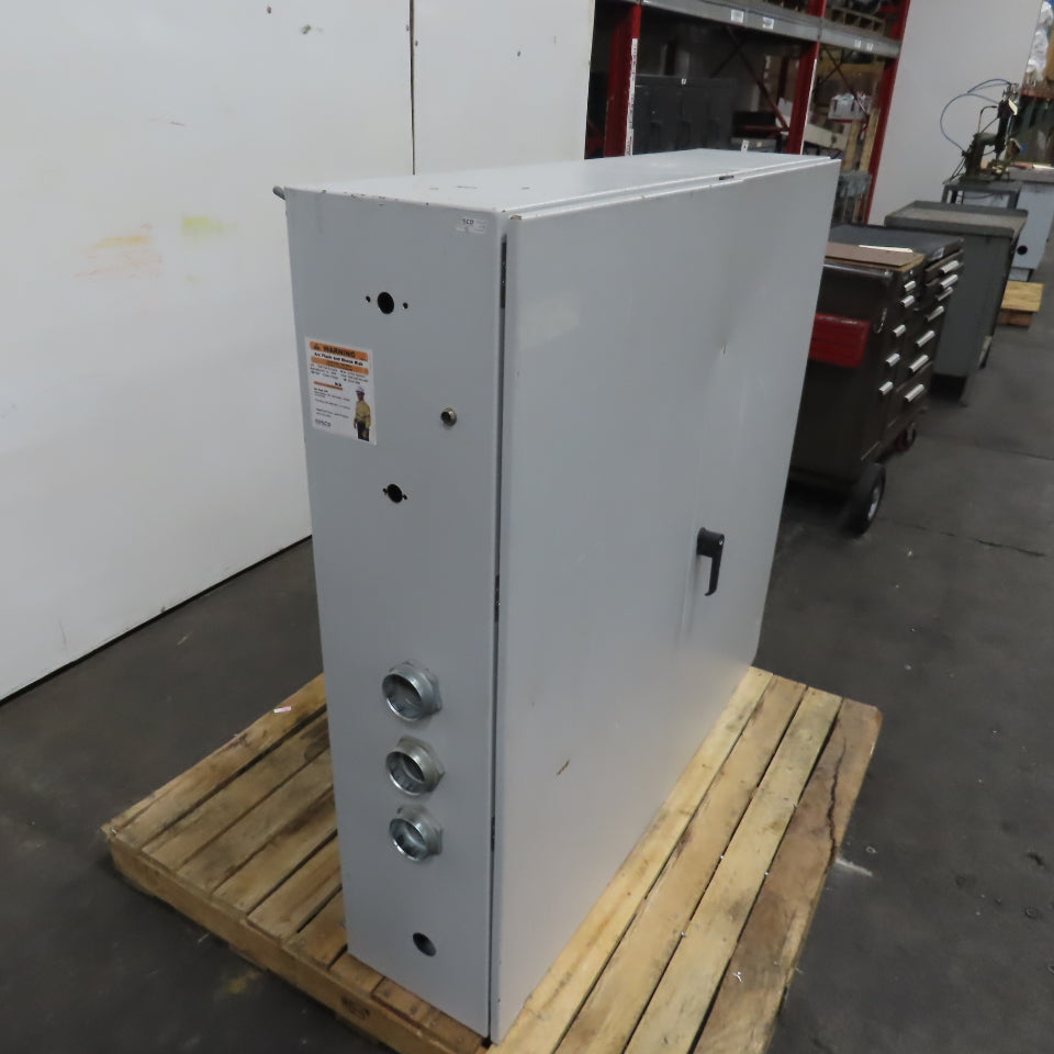 Rittal WM 8017.590 47" x 47" x 12" 2-Door Electrical Enclosure W/ Backplate