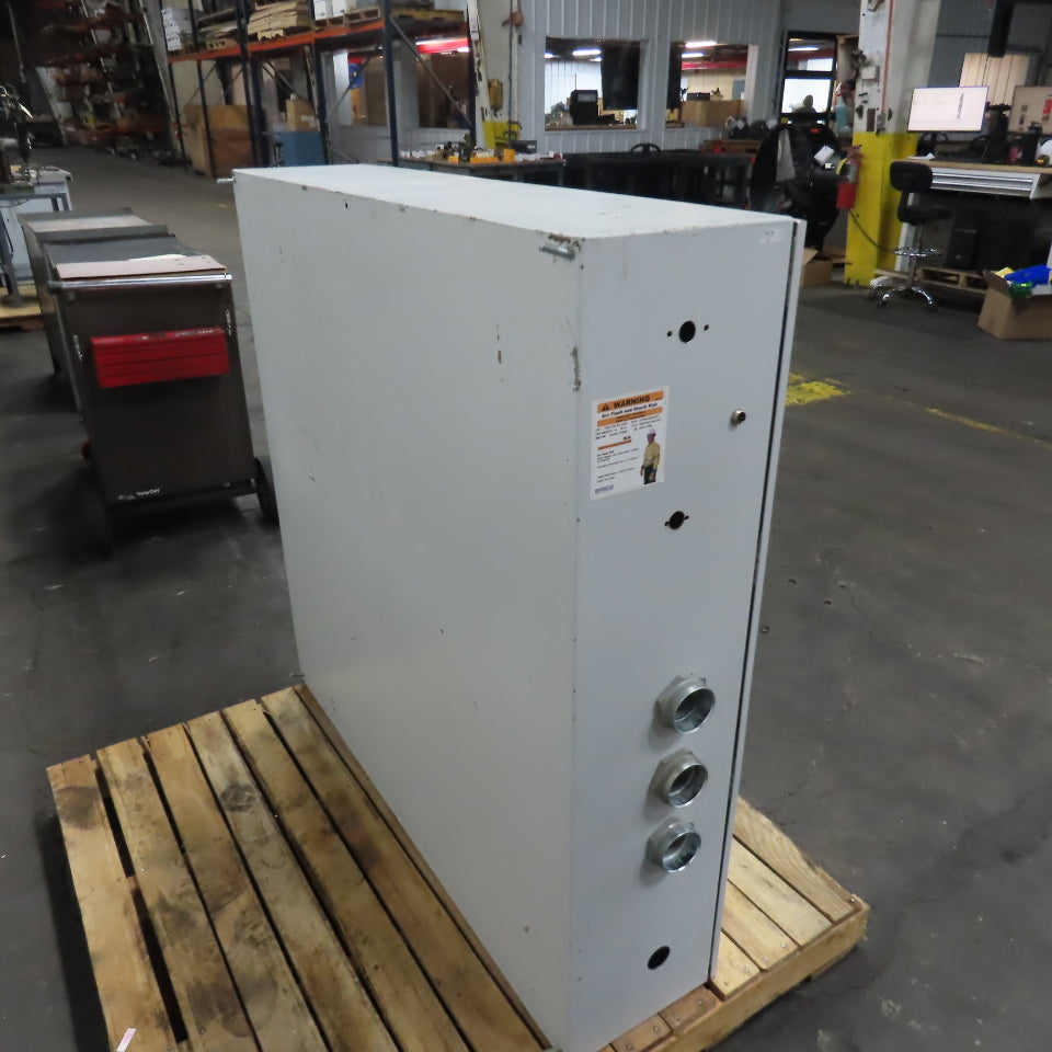 Rittal WM 8017.590 47" x 47" x 12" 2-Door Electrical Enclosure W/ Backplate