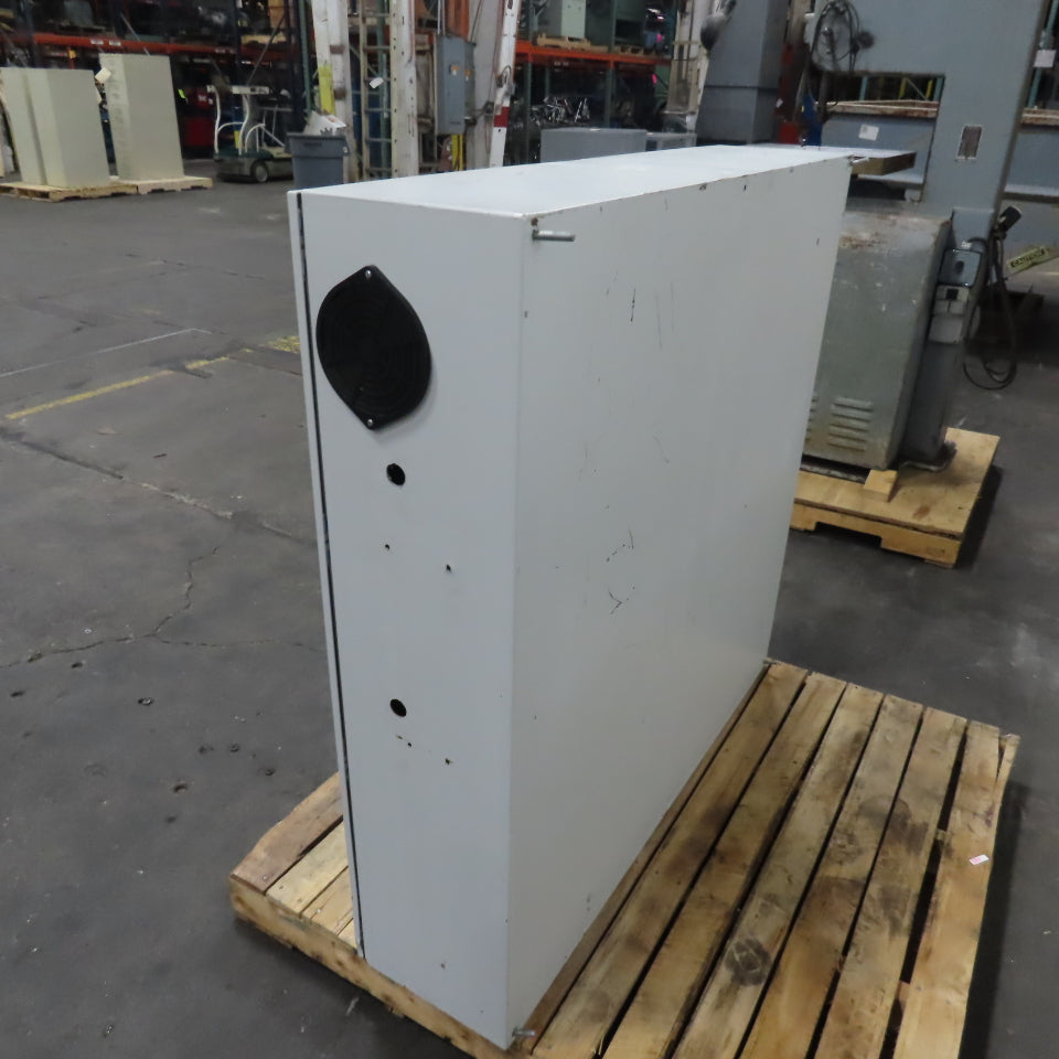 Rittal WM 8017.590 47" x 47" x 12" 2-Door Electrical Enclosure W/ Backplate