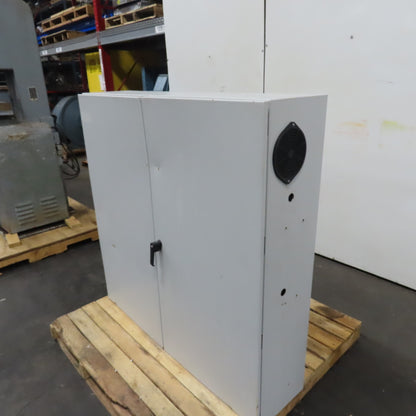 Rittal WM 8017.590 47" x 47" x 12" 2-Door Electrical Enclosure W/ Backplate