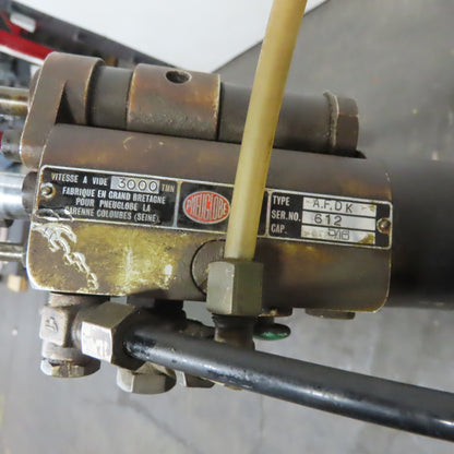 Desoutter A.F.D K Twin Head Pneumatic Automatic Feed Drill Station 5/16"Capacity