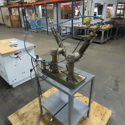 Desoutter A.F.D K Twin Head Pneumatic Automatic Feed Drill Station 5/16"Capacity