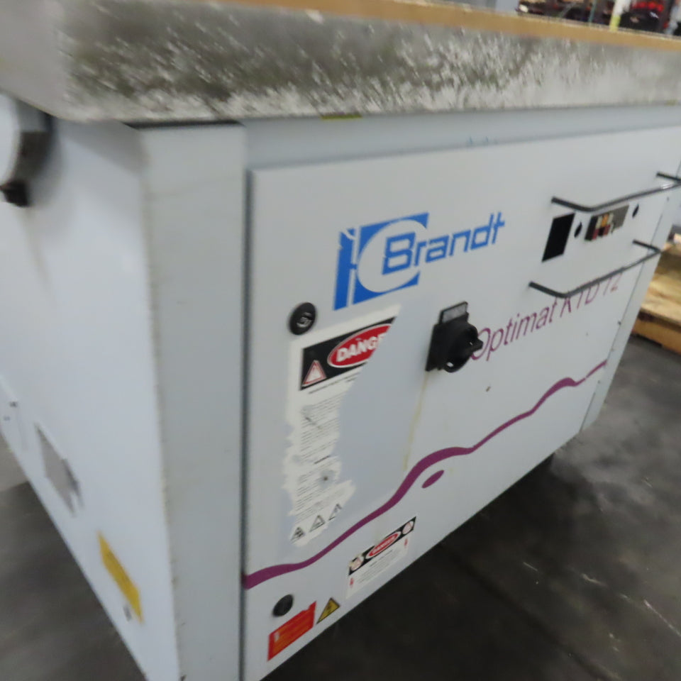 Brandt Optimat KTD 72 Manual Contour Edgebander Station Enclosure Cabinet ONLY