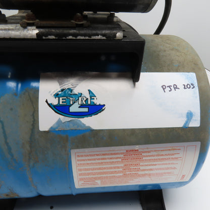 Procon Jet-Rite PJR-20S Rotary Vane Pump on Pressure Tank 230V 100GPH 2 Gallon