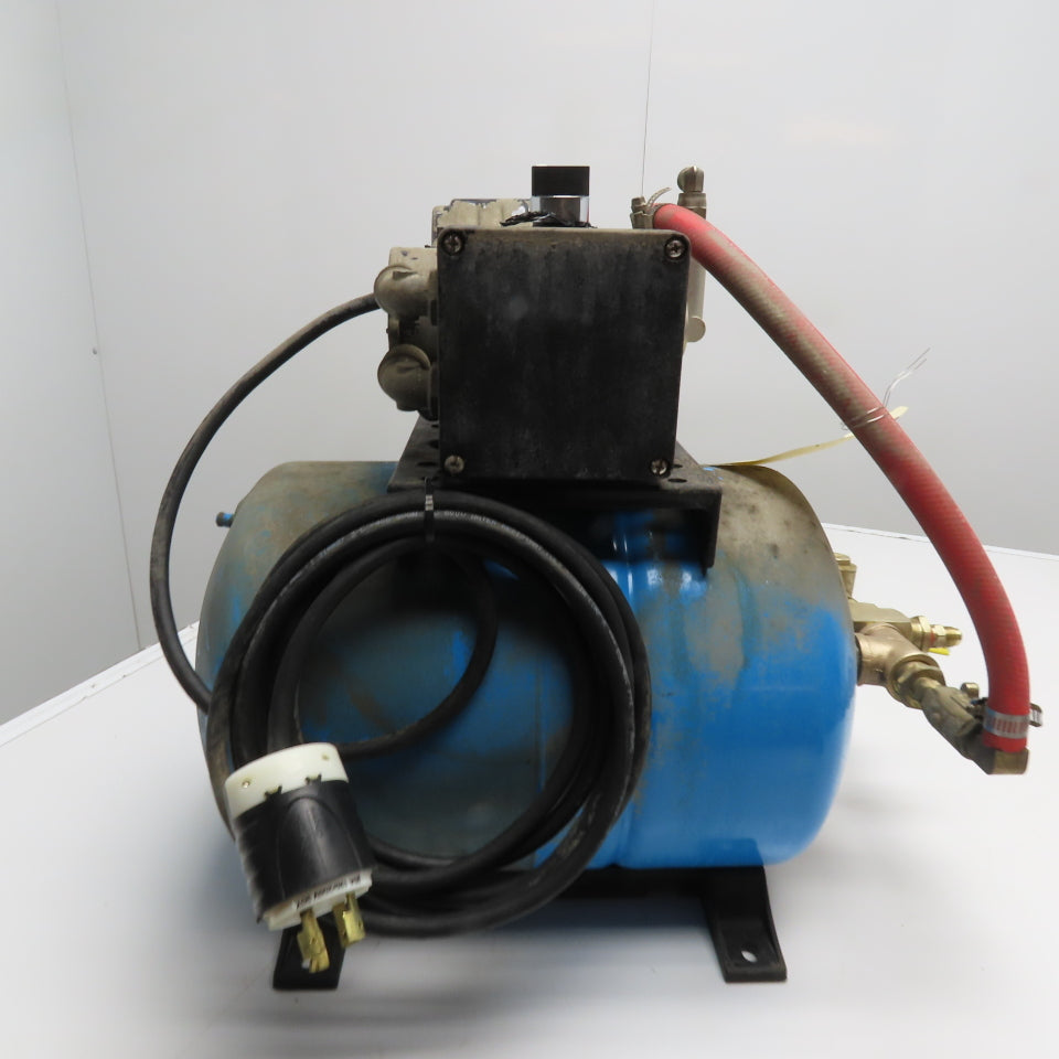 Procon Jet-Rite PJR-20S Rotary Vane Pump on Pressure Tank 230V 100GPH 2 Gallon