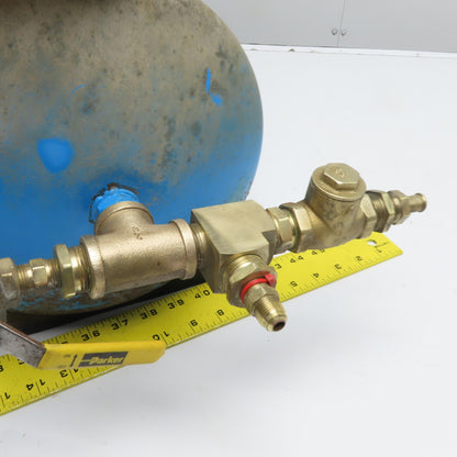 Procon Jet-Rite PJR-20S Rotary Vane Pump on Pressure Tank 230V 100GPH 2 Gallon