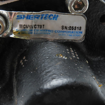 Shertech MCV6VC73T Gear Pump Assembly 3HP 208-230/460V 3Ph 1750RPM 182TC