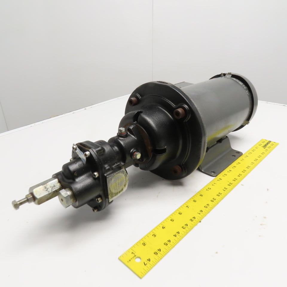 Shertech MCV6VC73T Gear Pump Assembly 3HP 208-230/460V 3Ph 1750RPM 182TC