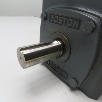 Boston Gear F72410SB7H Dual Output Right Angle Gear Box 10:1 Ratio 3HP 1750 RPM