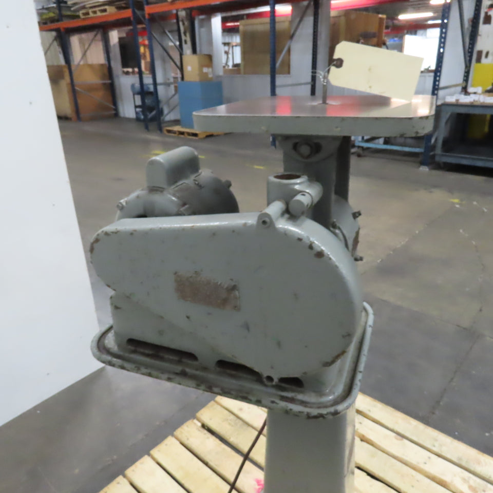 Butterfly Model EL Vintage Floor Stand Die Filing Machine 1Ph 115V