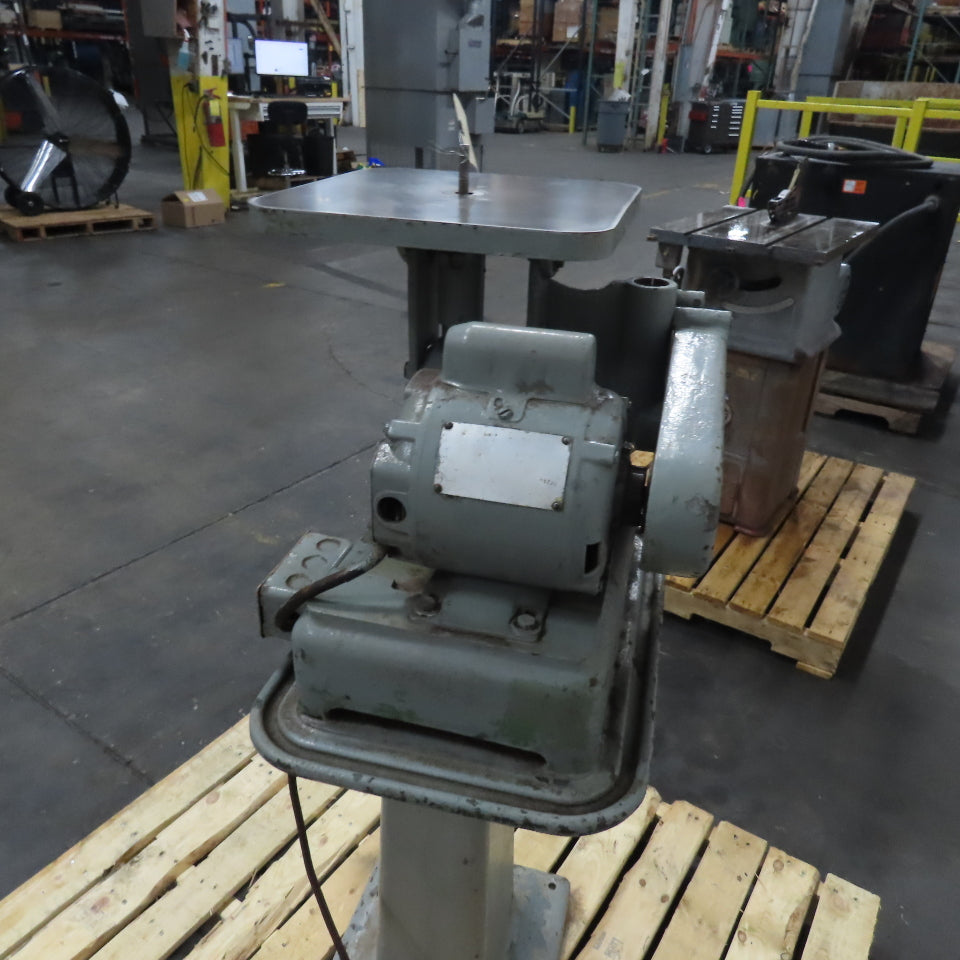 Butterfly Model EL Vintage Floor Stand Die Filing Machine 1Ph 115V