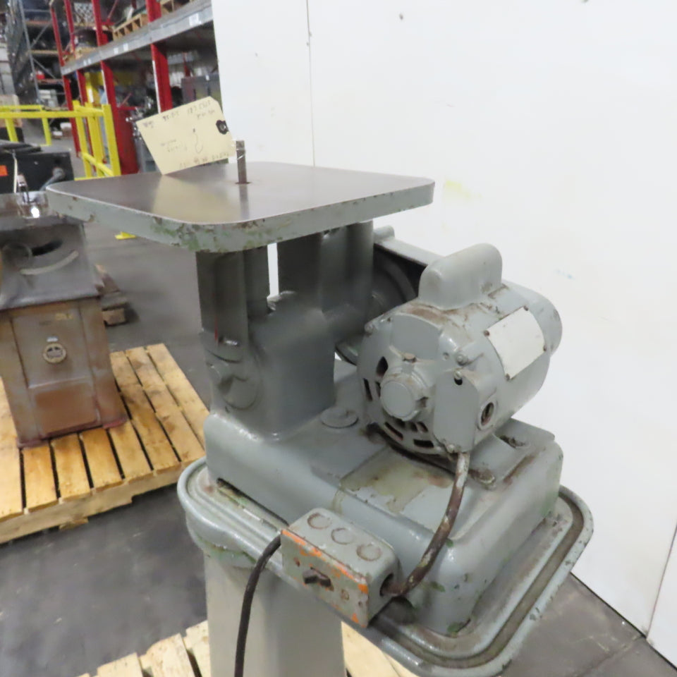 Butterfly Model EL Vintage Floor Stand Die Filing Machine 1Ph 115V