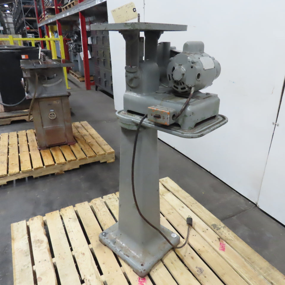 Butterfly Model EL Vintage Floor Stand Die Filing Machine 1Ph 115V