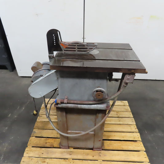 Walker-Turner Vintage Cast Iron Table Saw 3/4HP 1Ph 115/230V 22.5" x 18" Top