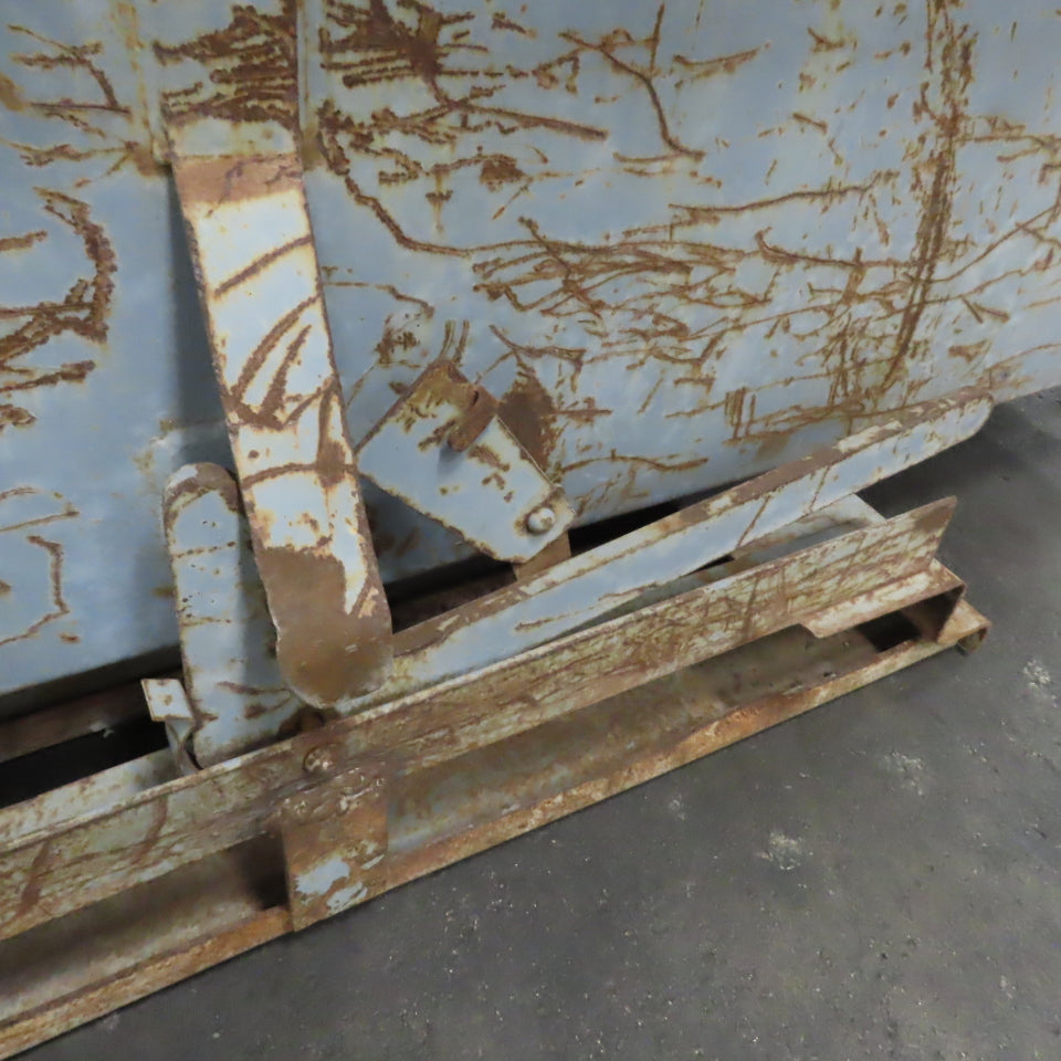 McCullough Wright 5 Cubic Yard Heavy Duty Self Dumping Trash Scrap Hopper