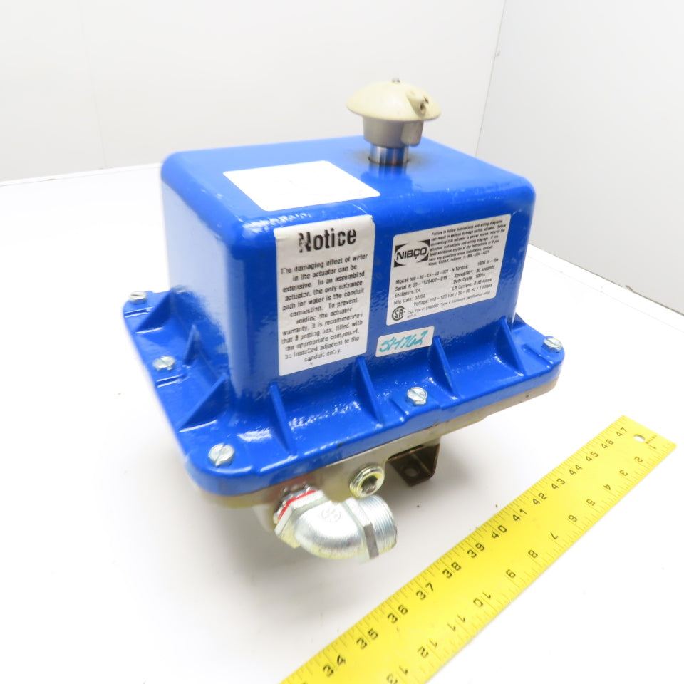 NIBCO 500-30-C4-02-001-N 1600 in-lbs. Electronic Valve Actuator