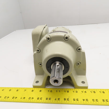 Sumitomo CNHMO1-E095DR-215 1/8HP Gear Motor 215:1 Ratio 208V 3Ph 7.9RPM Output