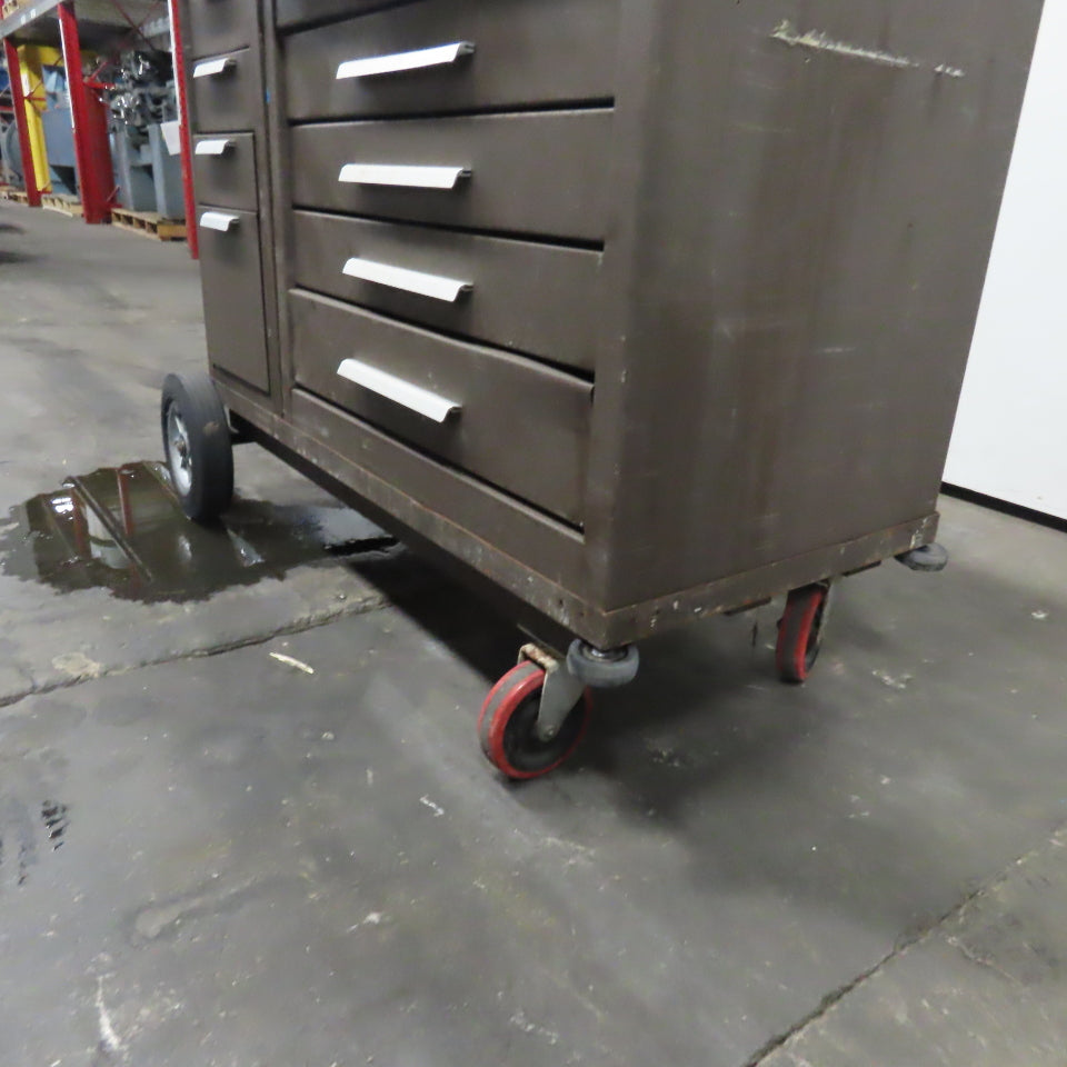 Kennedy 297-346374 Maintenance Storage Tool Cart Workbench 43" x 23" x 37" tall
