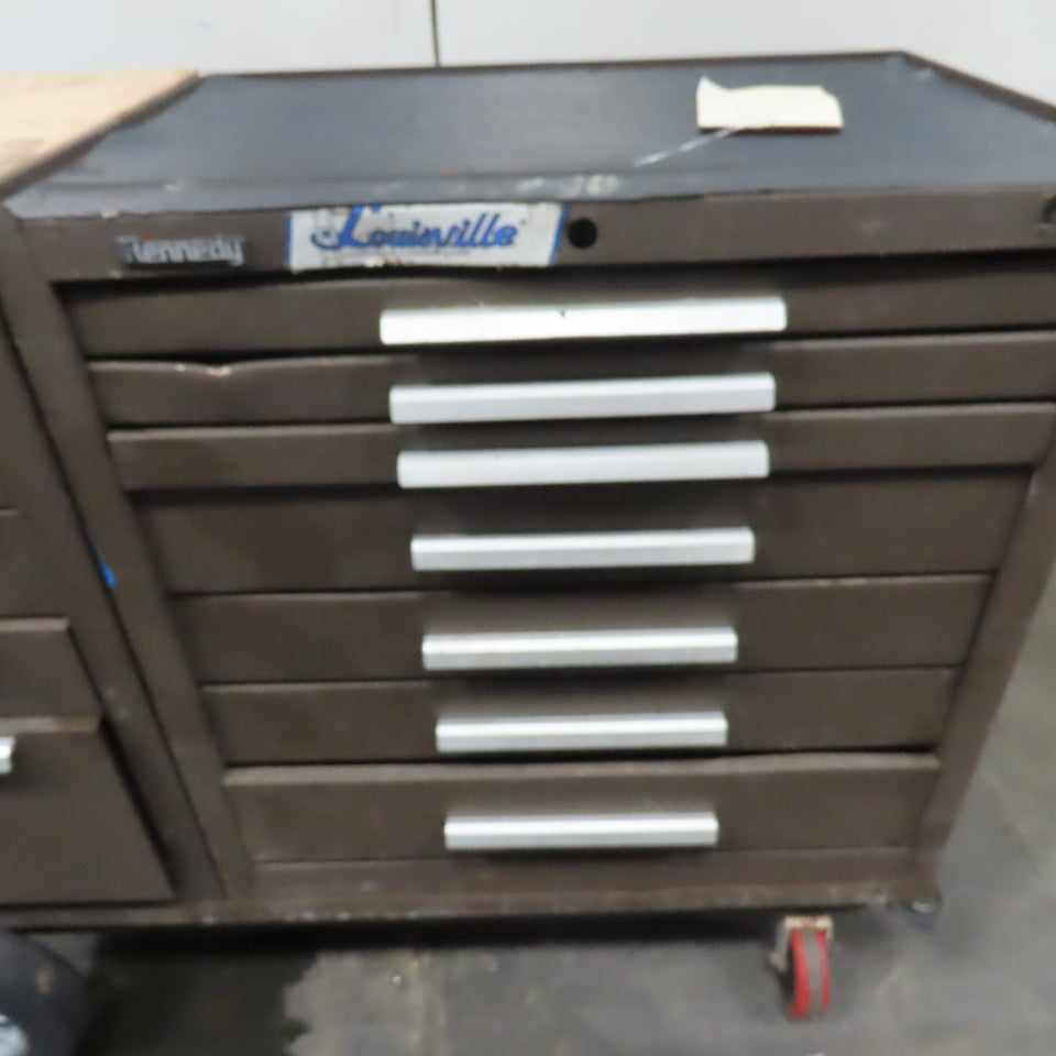 Kennedy 297-346374 Maintenance Storage Tool Cart Workbench 43" x 23" x 37" tall