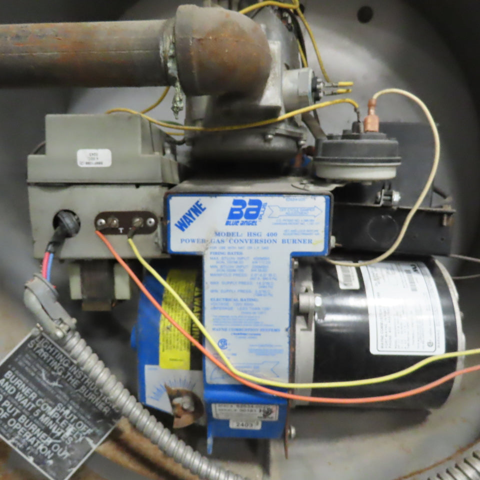 Thermo-Cycler GTC400C 400,000 BTU/Hr Industrial Gas Fired Heating Unit 110V 1Ph
