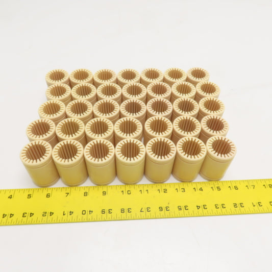 Igus RJM-01-25 DryLin R Plastic Linear Bearings 25mm ID Lot of 35