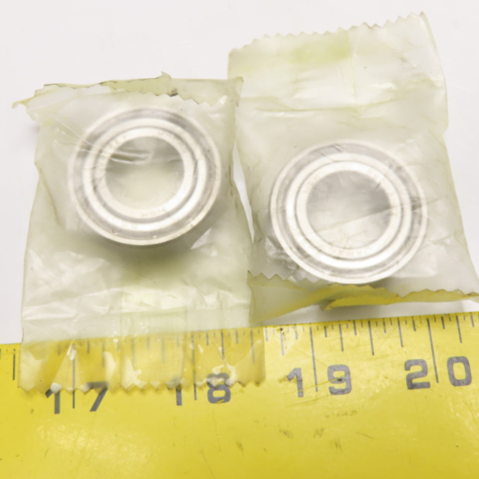 NSK 6003-ZZ Deep Groove Ball Bearing 17x35x10mm Lot of 2