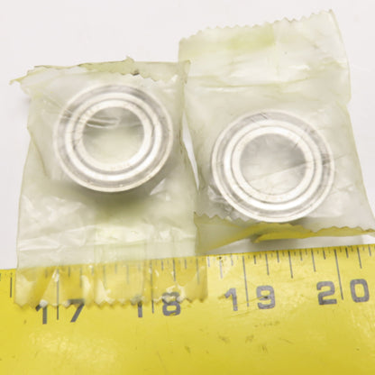 NSK 6003-ZZ Deep Groove Ball Bearing 17x35x10mm Lot of 2