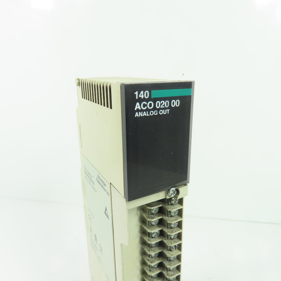 Schneider Automation 140 ACO 020 00 Analog Output Module 4-Channel Current