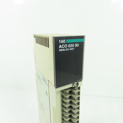 Schneider Automation 140 ACO 020 00 Analog Output Module 4-Channel Current