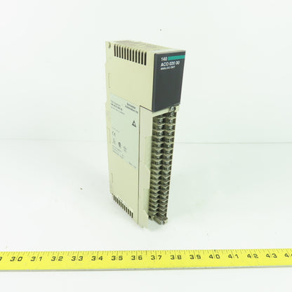 Schneider Automation 140 ACO 020 00 Analog Output Module 4-Channel Current