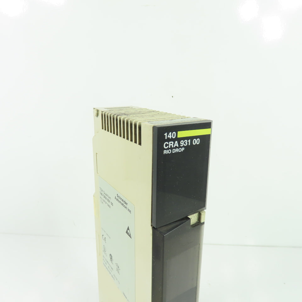 Schneider Automation Inc 140 CRA 931 00 TSX Quantum RIO DROP S908 1 CH Module