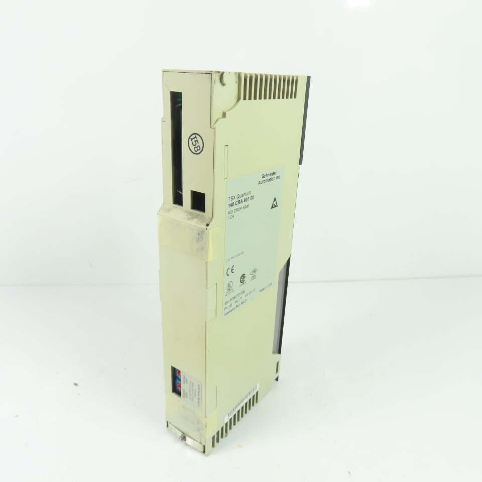 Schneider Automation Inc 140 CRA 931 00 TSX Quantum RIO DROP S908 1 CH Module