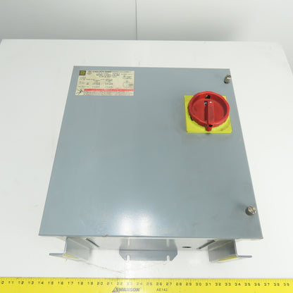 Square D SK1000A2 30A 3-Pole Fusible Safety Disconnect Switch 1kVA 460V 115V 1Ph