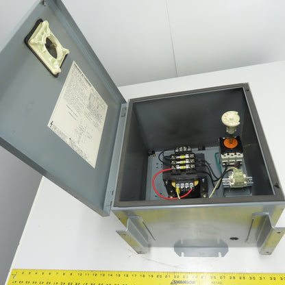 Square D SK1000A2 30A 3-Pole Fusible Safety Disconnect Switch 1kVA 460V 115V 1Ph