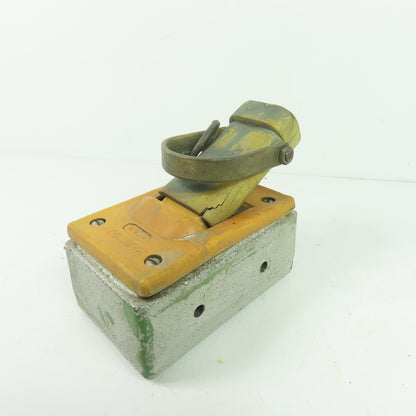 Harrison / Appleton 22801 Single Pole Toggle Switch 20A 125VAC 1/2" Unilet Body