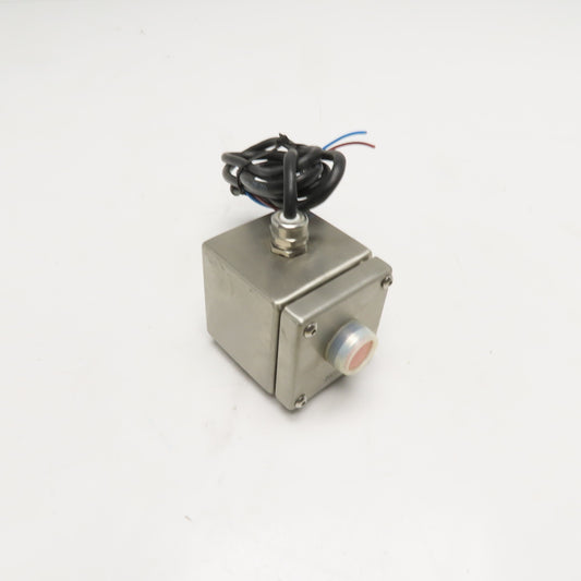 Kacon KEX-201 Stainless Steel Pushbutton Switch Box 1NO 10A 600V IP66