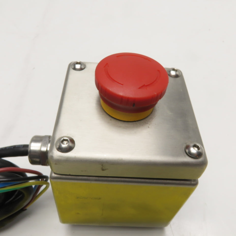 Kacon KEX-201 Stainless Steel Emergency Stop Pushbutton Switch Box IP66