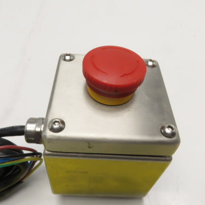 Kacon KEX-201 Stainless Steel Emergency Stop Pushbutton Switch Box IP66